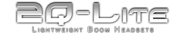 2Q-lite – Light Weight Boom Headsets